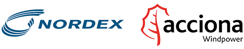 Logo der Firma Nordex Acciona